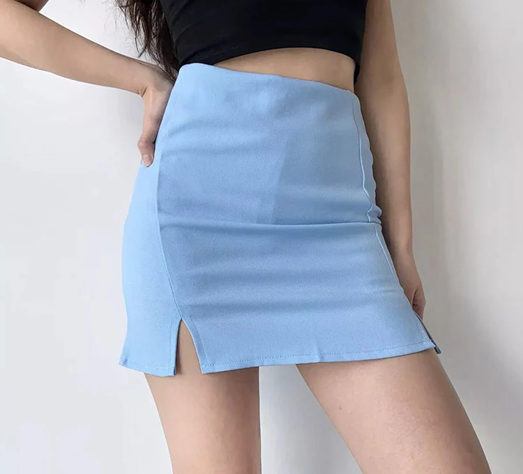 deanwangkt - Leyla Double Split Skirt - Deanwangkt
