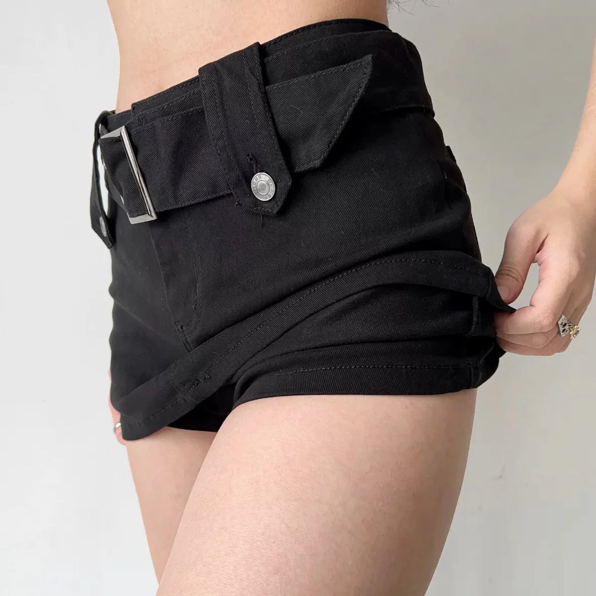 deanwangkt - Nolan Denim MIni Skirt - Deanwangkt