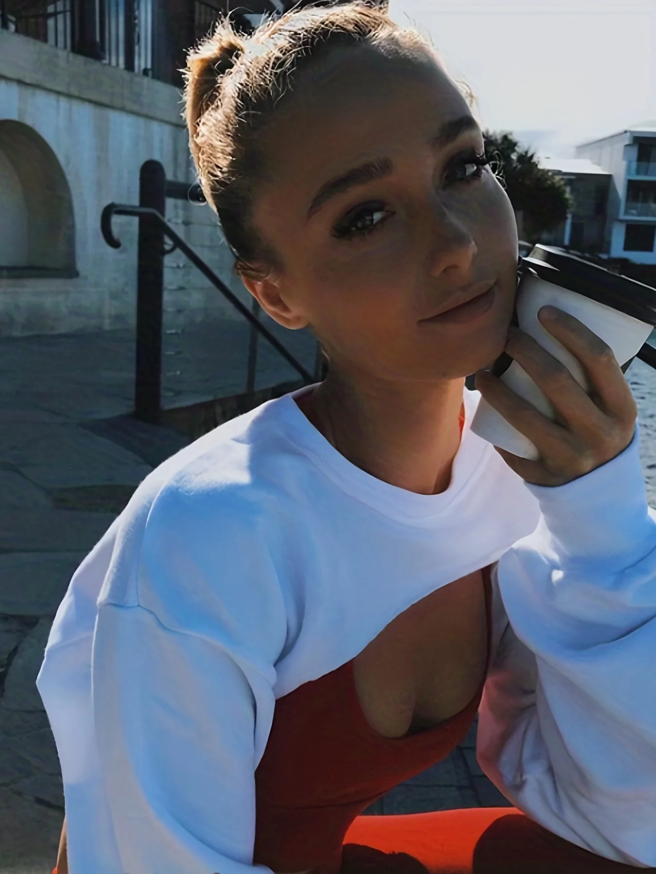 Women Casual Loose Crop Long Sleeve Sweatshirts, Crew Neck Crop Tops, Women's Clothing - Deanwangkt