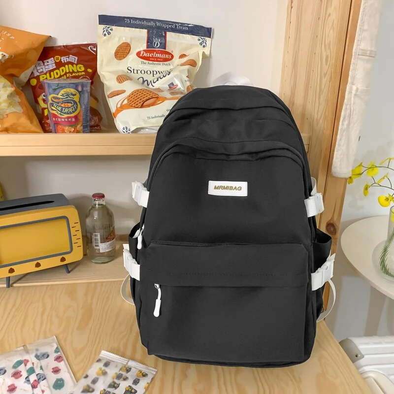 Back to school  Fashion Kawaii Teen Bookbag Waterproof Girls Mochila Cute Candy Color Schoolbag Lady Travel Bagpack Trendy Rucksack - Deanwangkt