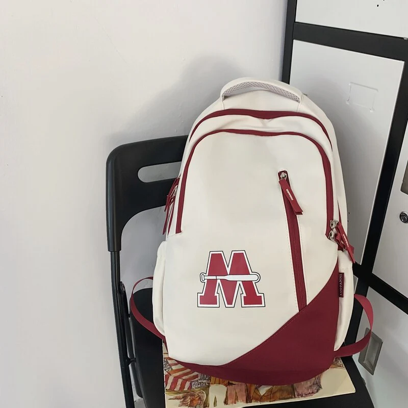 Back to school  Fashion Women Travel Mochila High-capacity High School Backpack Waterproof Girls Boys Bookbag College Laptop Rucksack - Deanwangkt