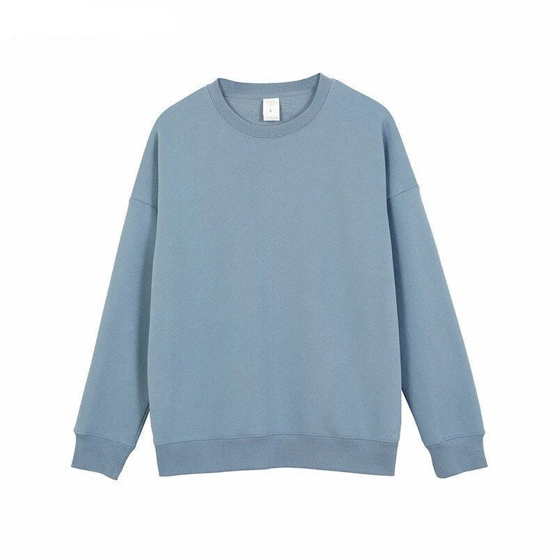 Minimalist Loose White Shirts for Women Turn-down Collar Solid Female Shirts Tops  Spring Blouses - Deanwangkt