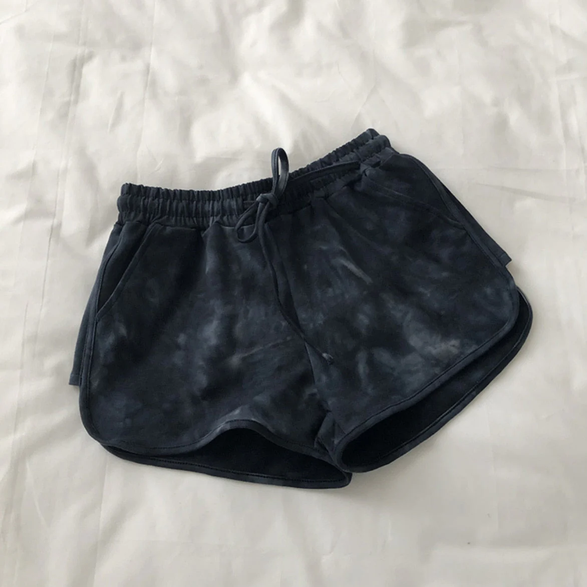 deanwangkt Summer Sports Shorts Women Casual Beach Sexy Stretch Waist Short Harajuku Women'S Clothing Fashion Stretch Short Pants - Deanwangkt