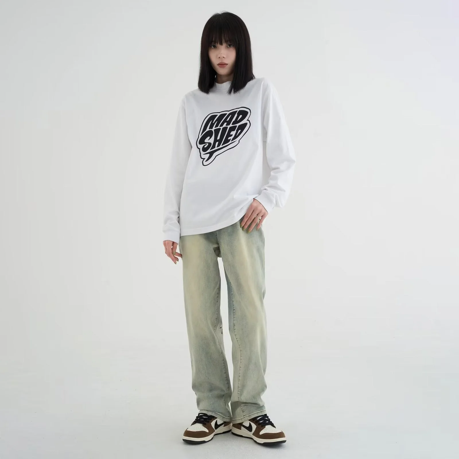 deanwangkt Youth, Fashion, Simple, New Style, Lazy, Versatile, Fashion Trend Of Autumn Women's Jeans And Trousers - Deanwangkt