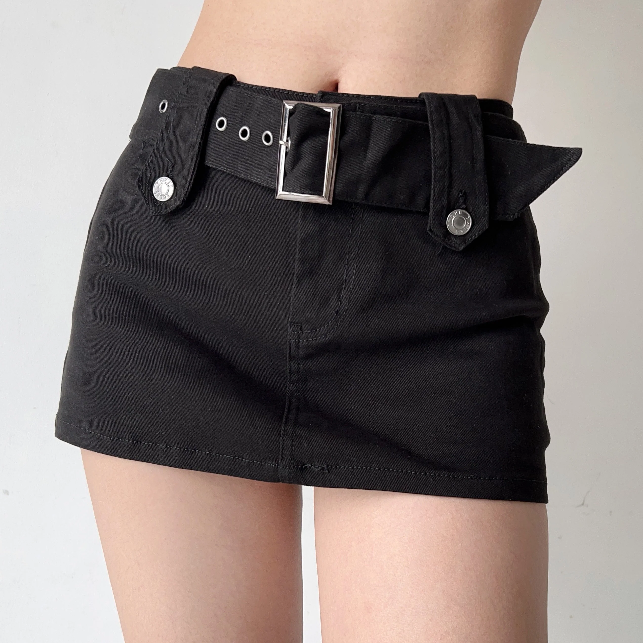 deanwangkt - Nolan Denim MIni Skirt - Deanwangkt
