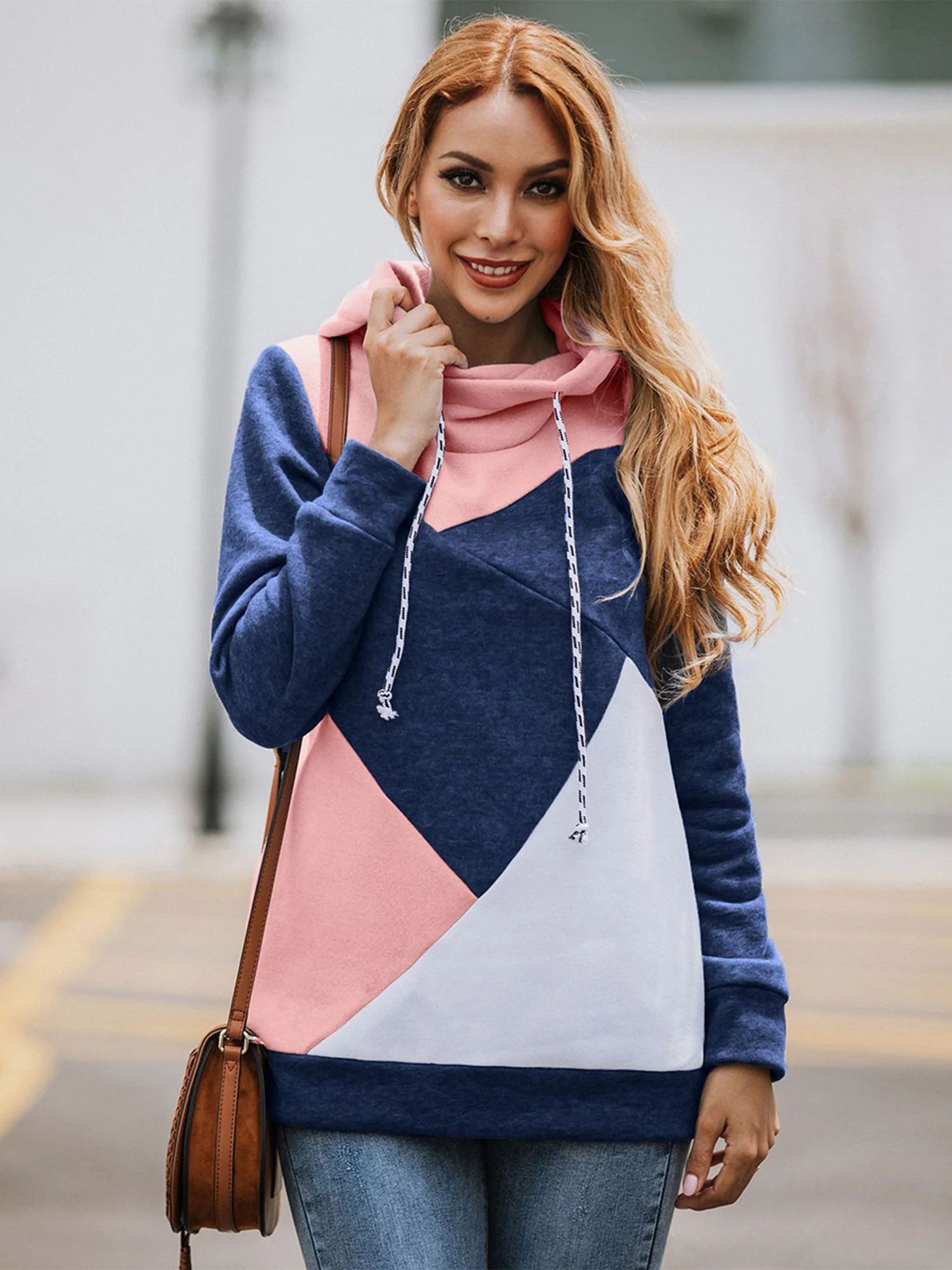 Women's Sweatshirt Casual Long Sleeve Fashion Fall Loose Hoodie - Deanwangkt