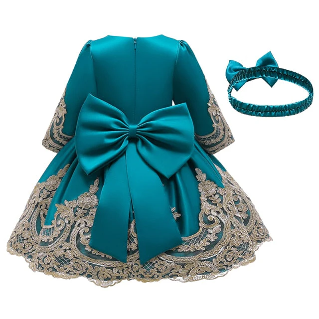 Summer Dress Baby Girl Dress 1 Year Birthday Dress Girl Party Wedding Dress Tutu Princess Dress For Girl Children Vestidos 1-5Y - Deanwangkt