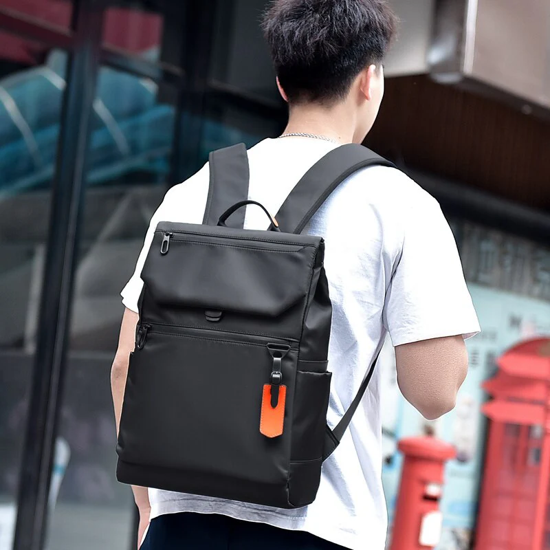 deanwangkt High Quality Waterproof Men's Laptop Backpack Luxury Brand Designer Black Backpack for Business Urban Man Backpack USB Charging - Deanwangkt