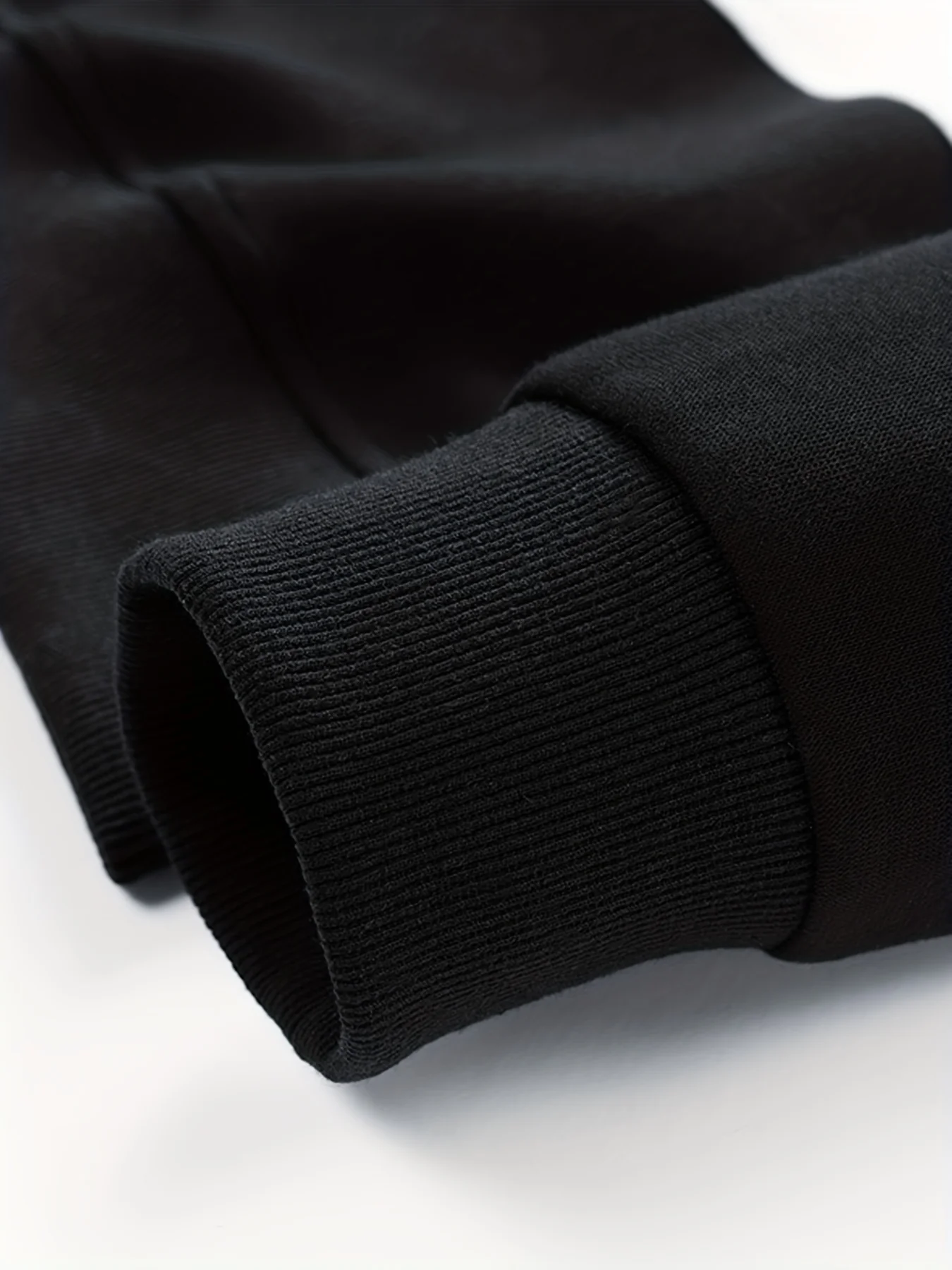 deanwangkt-1 Trendy Hooded Sweatshirt, Men's Casual Slightly Stretch Crew Neck Pullover Sweatshirt For Autumn Winter Streetwear - Deanwangkt