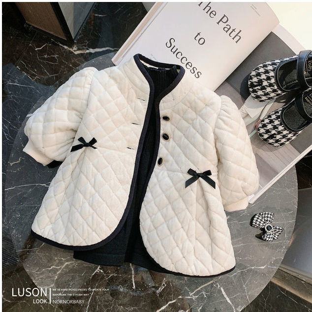 deanwangkt new Baby Girl Boy winter Spring Autumn Plush Coats Jackets Fashion cotton down Kids Children Overwear Clothes - Deanwangkt
