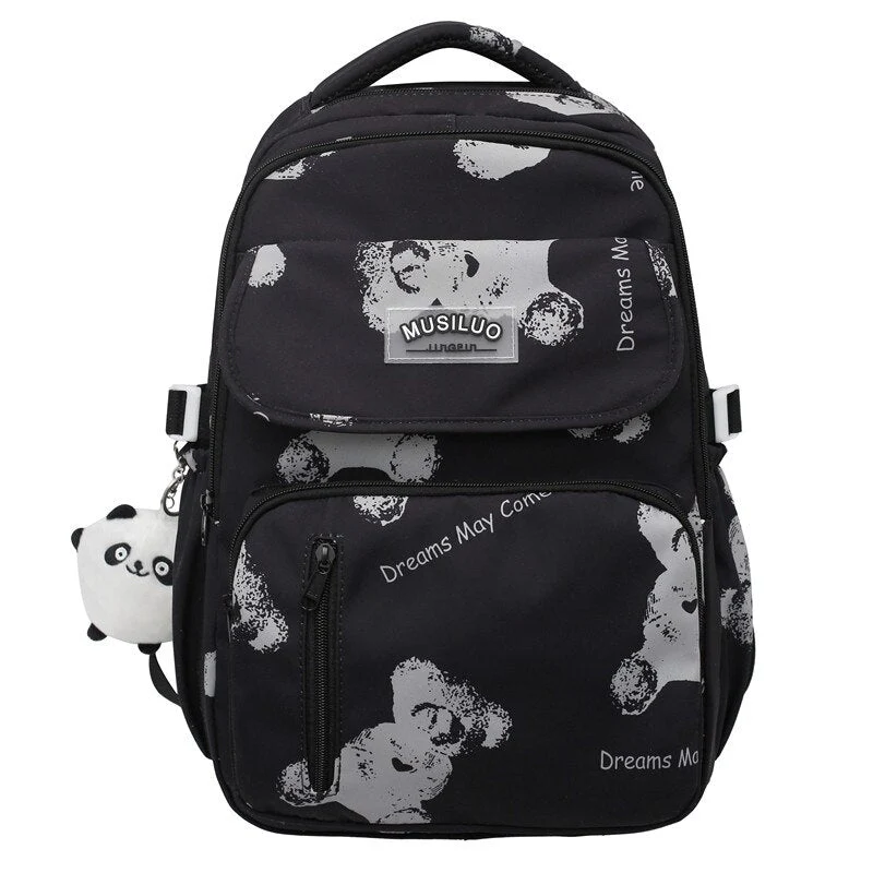 Fashion Kawaii Travel Bag Student Laptop College Backpack Girls School Bag Teenage Women Backpack Female Leisure Cute Mochila - Deanwangkt