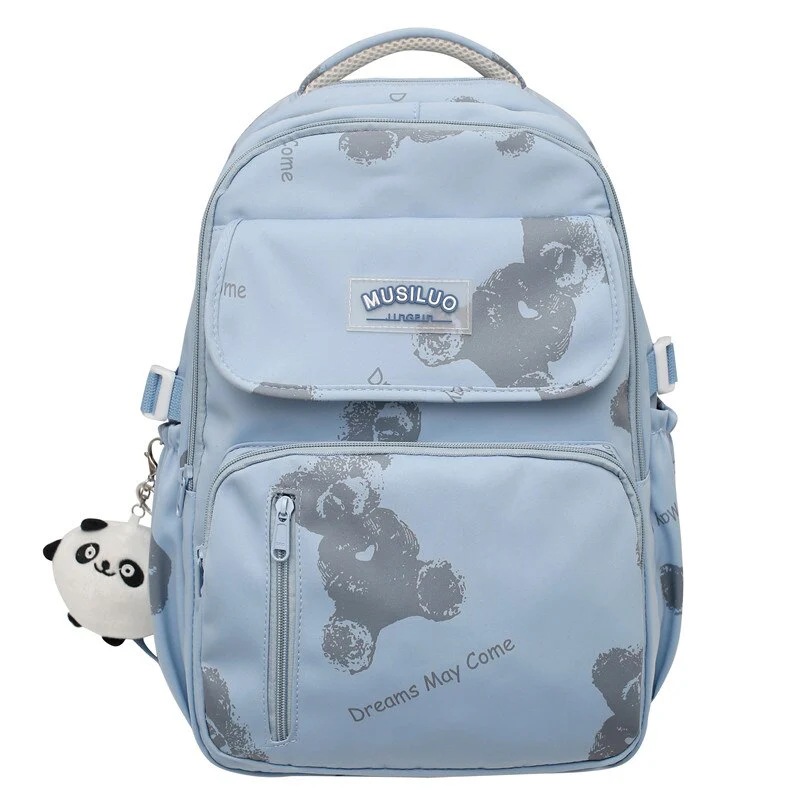 Fashion Kawaii Travel Bag Student Laptop College Backpack Girls School Bag Teenage Women Backpack Female Leisure Cute Mochila - Deanwangkt