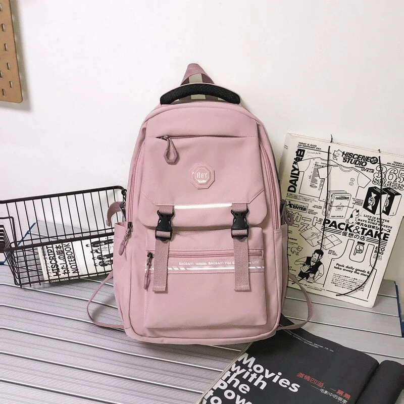 Back to school  High School Bookbag Fashion Lovers Rucksack Schoolbag for Girls Boys Waterproof Women Travel Bag Mochila Men Backpack - Deanwangkt