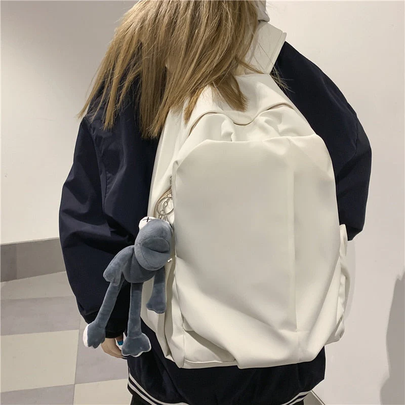 BACK TO SCHOOL   Fashion Waterproof Men Backpack Nylon Schoolbag for Girl/Boy Rucksack High School Bookbag Travel Mochila Shoulder Bag - Deanwangkt