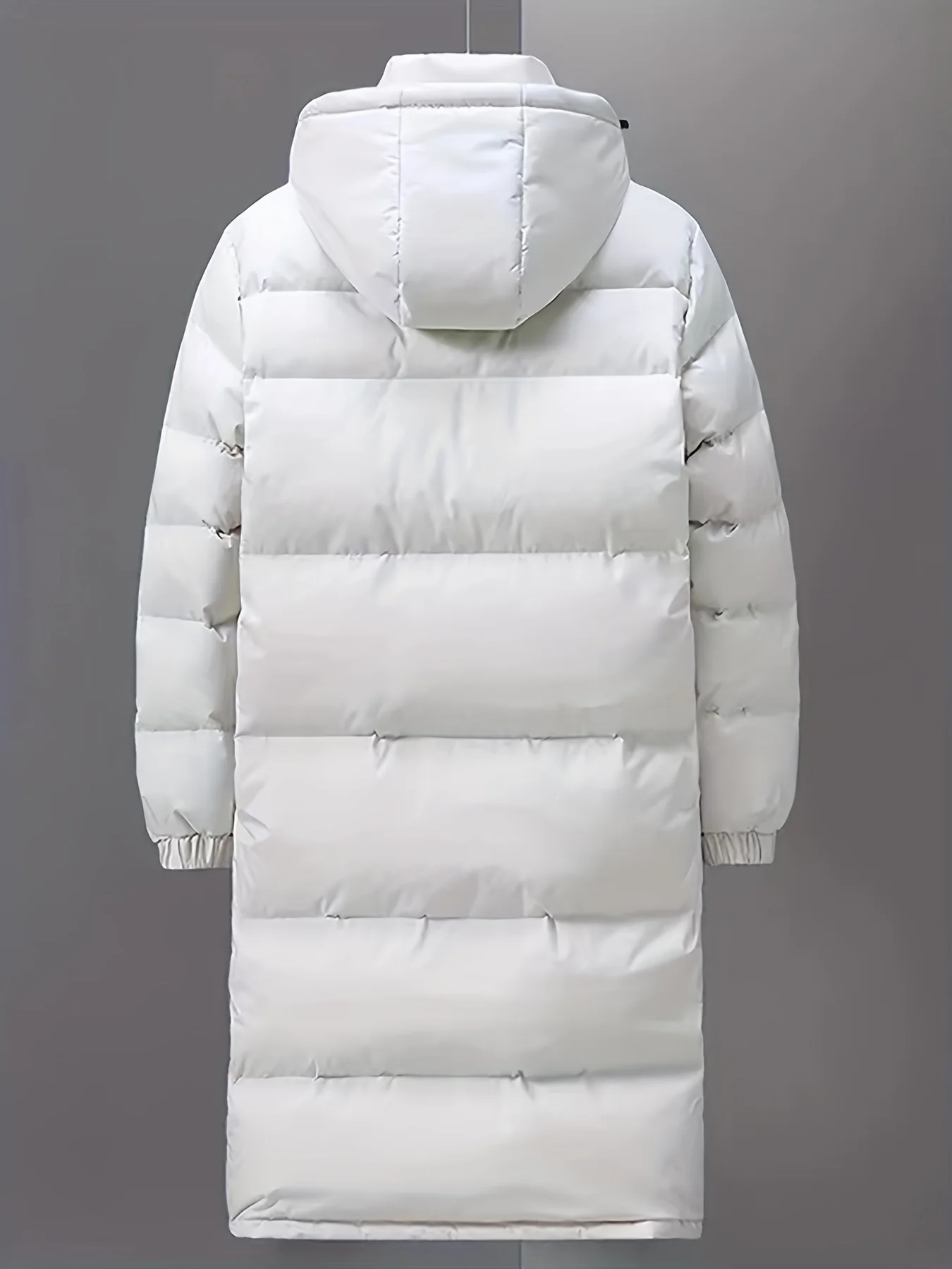 Long Length Hooded Parka, Casual Long Sleeve Winter Warm Outerwear, Women's Clothing - Deanwangkt