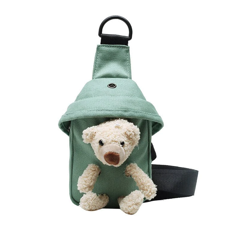 deanwangkt  Leisure Canvas Waist Bag Fanny Pack Trend Belt Bags Crossbody Chest Pack High Quality Women Banana Bag Shoulder Waist Packs - Deanwangkt