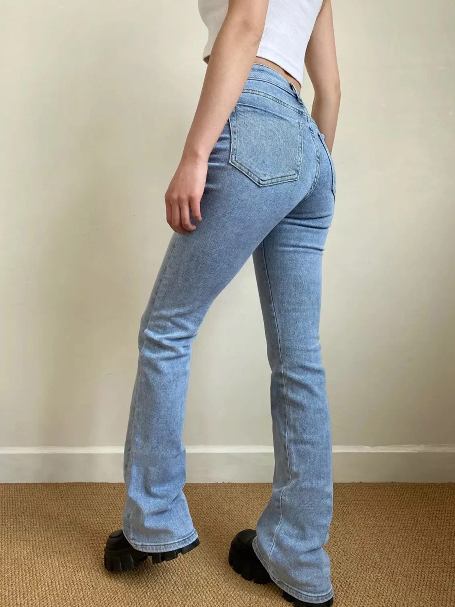 deanwangkt - Risa Flare Denim Jeans - Deanwangkt