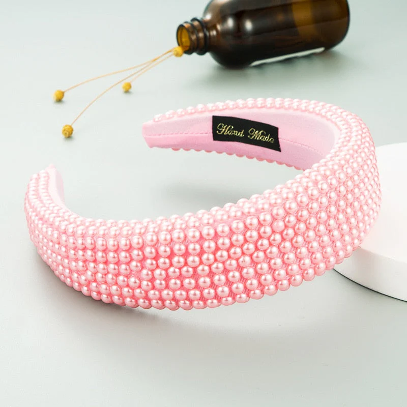 Hotsale New Bling Rhinestone Full Crystal Headbands for Women  Shiny Diamond Bedazzled Designer Tiara Baroque Headband Women - Deanwangkt