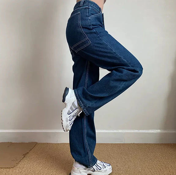 deanwangkt - Sumi Stitch Pocket Jeans - Deanwangkt