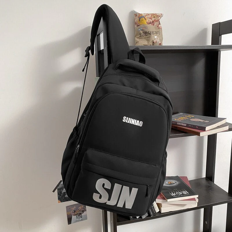 BACK TO COLLEGE   Fashion Girls High-capacity Schoolbag for High School Nylon Waterproof Backpack Women Travel Mochila Laptop Rucksack - Deanwangkt