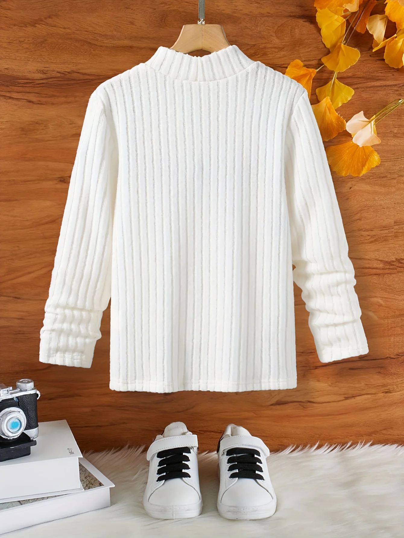 Kid's Casual Turtleneck Sweater, Cable Knit Pullover, Causal Long Sleeve Top, Boy's Clothes For Spring Fall Winter - Deanwangkt