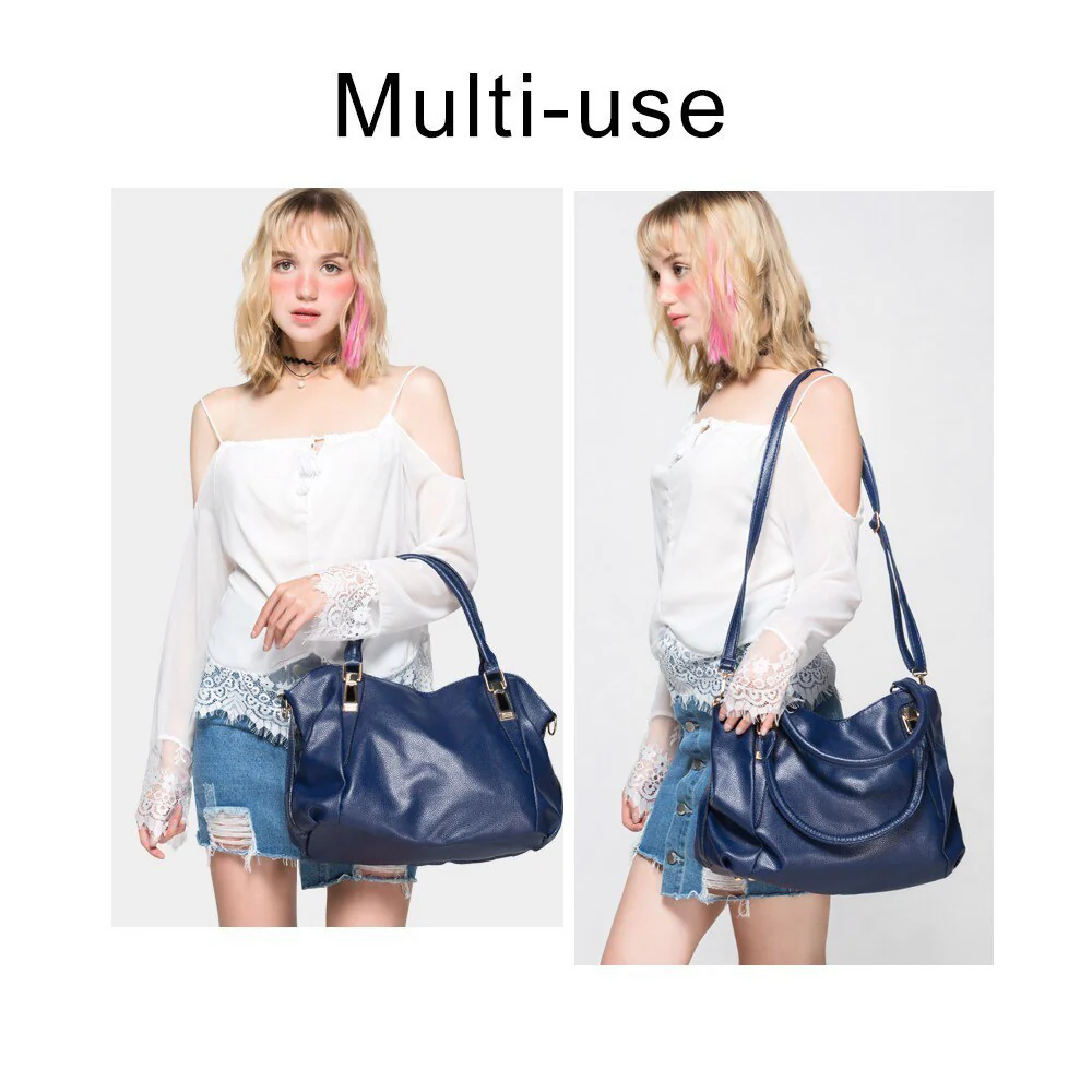 deanwangkt  Designer Women Handbag Vintage Female PU Leather Bags Handbags Ladies Portable Shoulder Bag Office Ladies Hobos Bag Totes - Deanwangkt