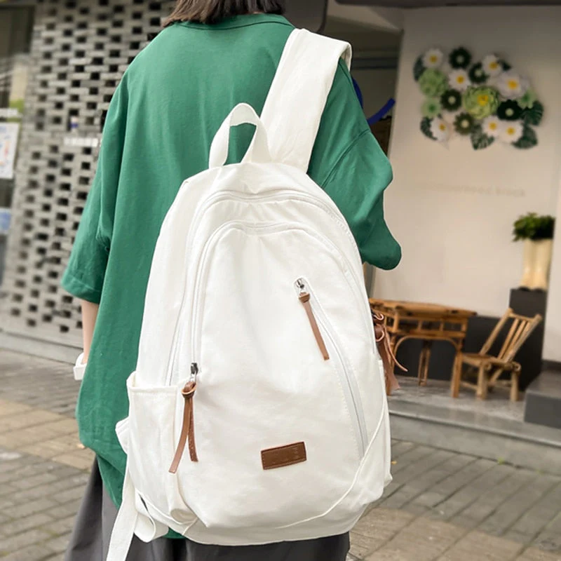 BACK TO SCHOOL  Fashion High-capacity Bookbag for High School Student Backpack Women Travel Retro Style Lovers Mochila Laptop Rucksack - Deanwangkt