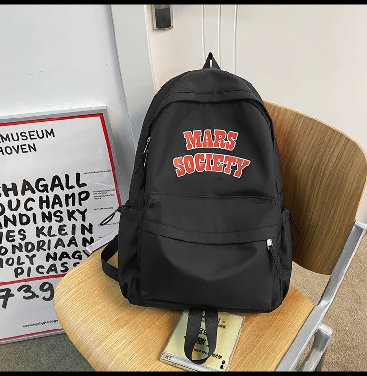 BACK TO SCHOOL   Fashion Lovers Bookbag Waterproof Nylon Leisure Rucksack for Women Travel Mochila College Laptop Backpack Shool Bag - Deanwangkt