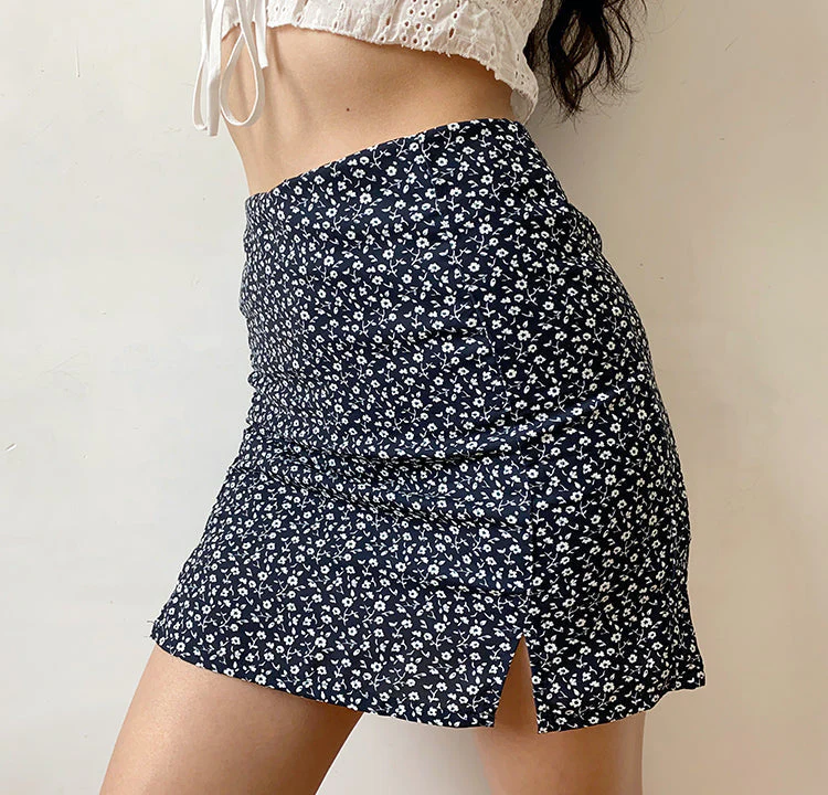 deanwangkt - Eloise Floral Split Skirt - Deanwangkt