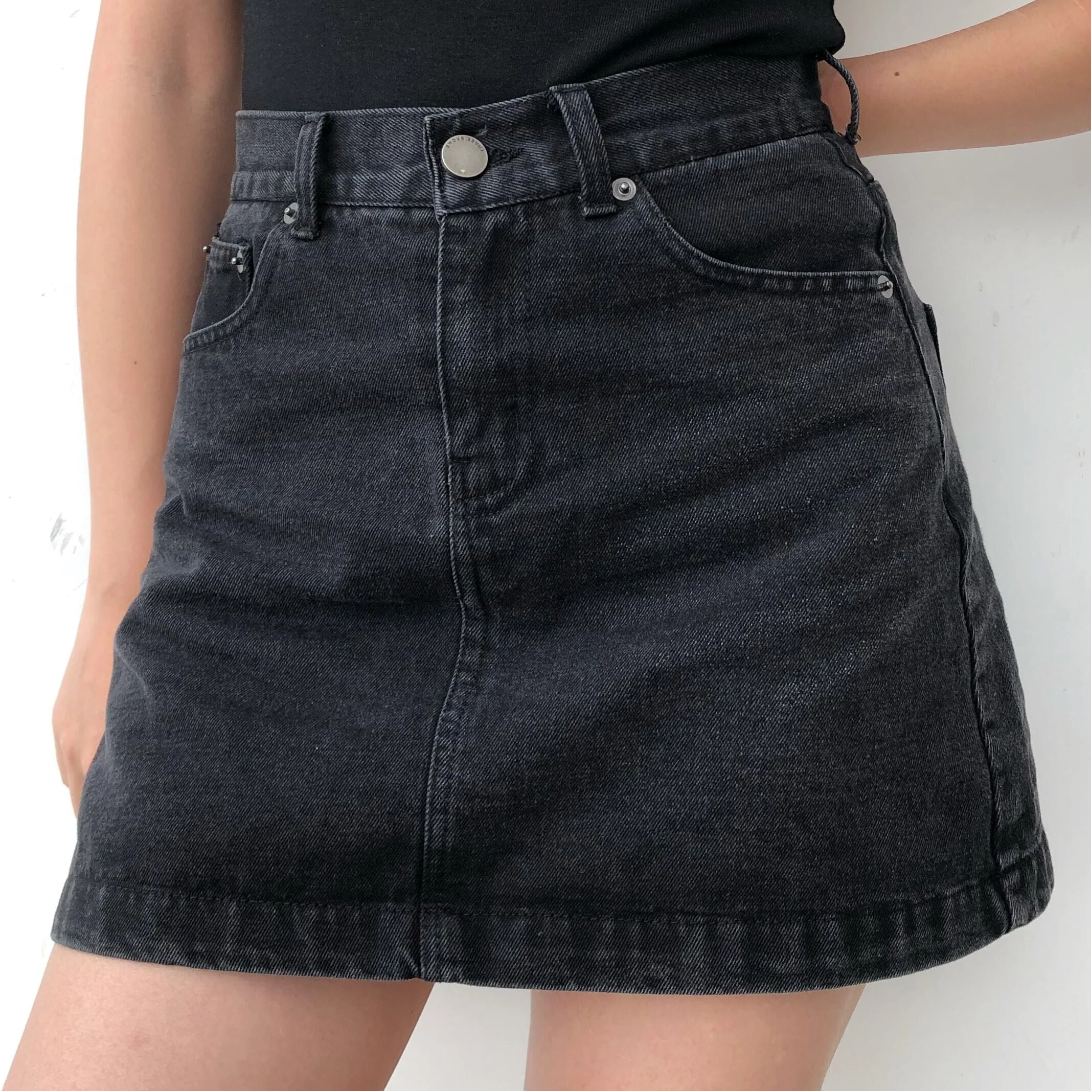 deanwangkt - Vintage Denim Skirt - Deanwangkt