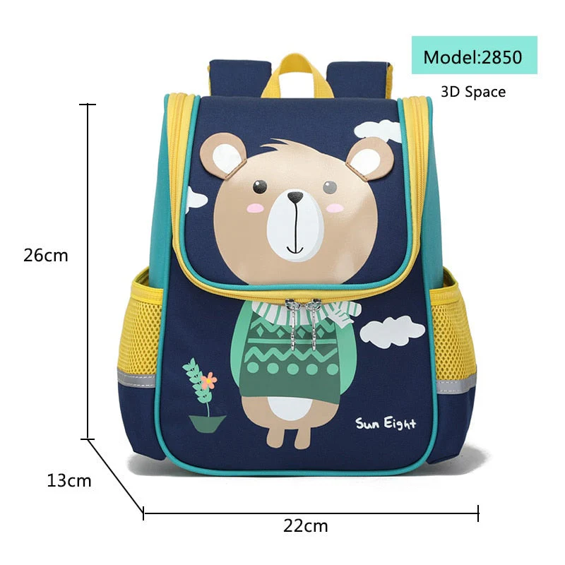 deanwangkt Hot 3D Cartoon Animal Baby Backpacks kindergarten Schoolbag  Kids Backpack Children School Bags Girls Boys Backpacks - Deanwangkt