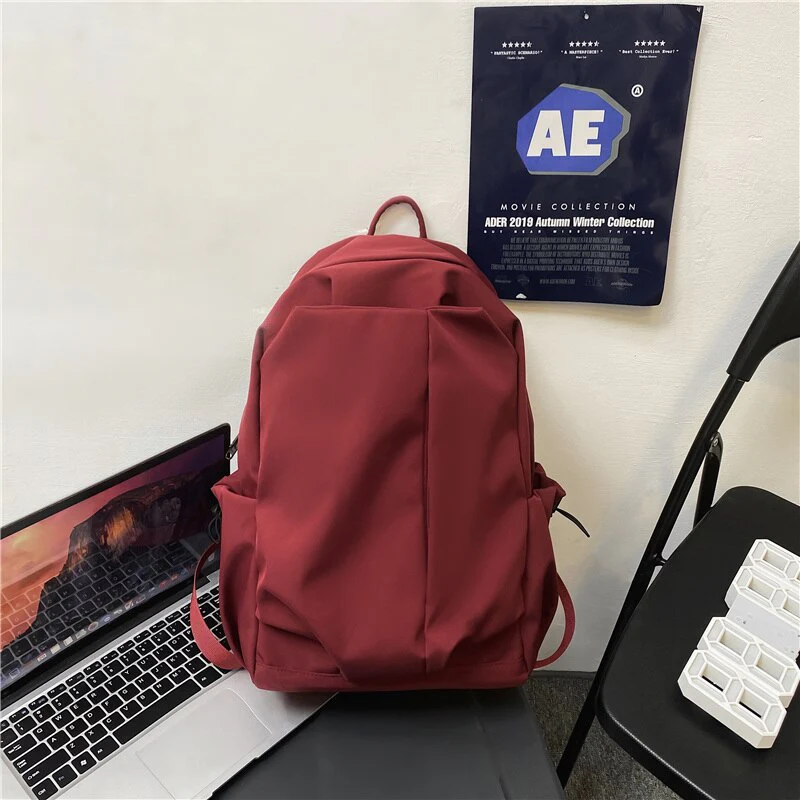 BACK TO SCHOOL   Fashion Waterproof Men Backpack Nylon Schoolbag for Girl/Boy Rucksack High School Bookbag Travel Mochila Shoulder Bag - Deanwangkt