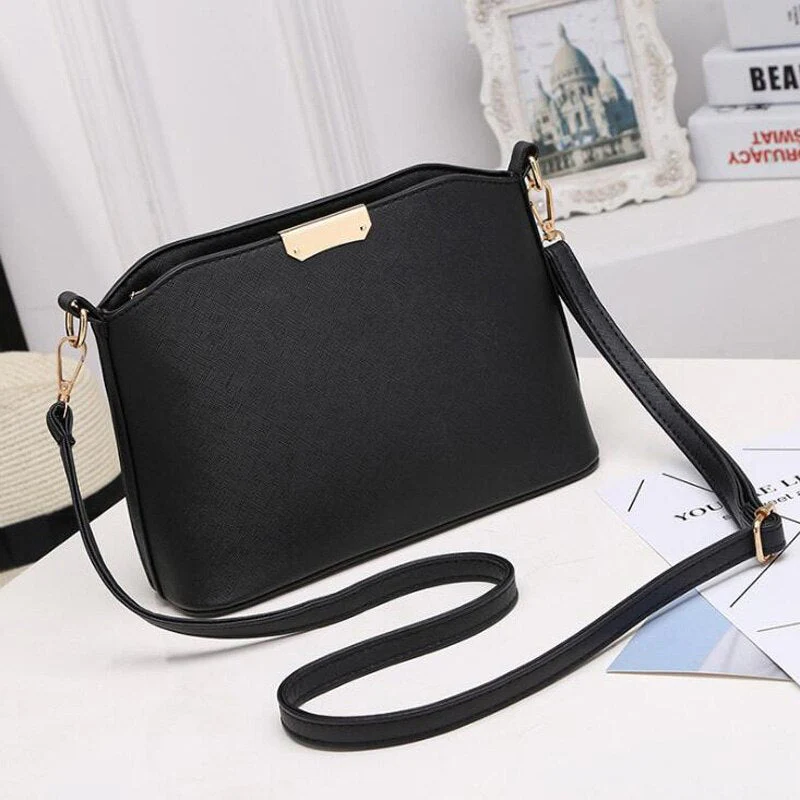 deanwangkt  BACK TO COLLEGE    Hot Women Bag Fashion Simple Shoulder Bag Designer PU Leather Messenger Crossbody Bags Ladies Hand Bag - Deanwangkt