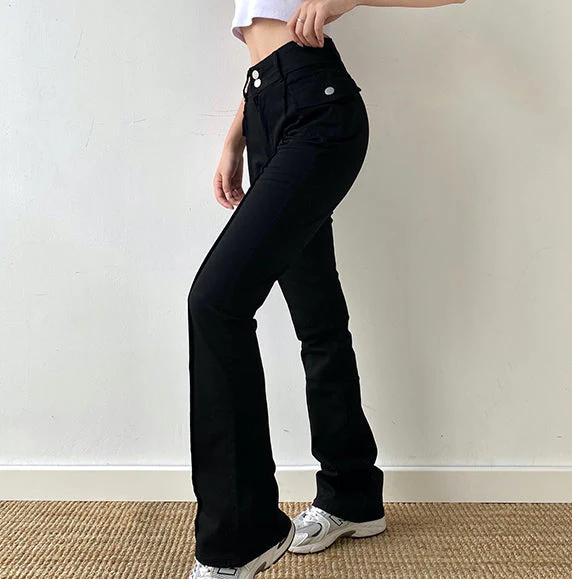 deanwangkt - Lexie Pocket Trousers - Deanwangkt