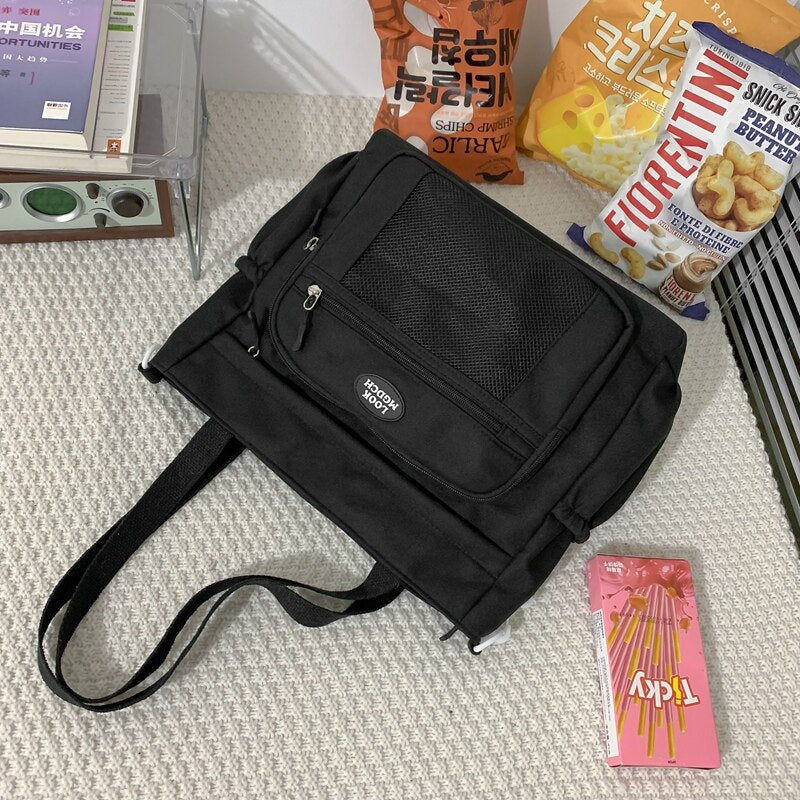 Back to school   Fashion Kawaii Student Schoolbag 2pcs Set Bag Girls Cute Waterproof Backpack Travel Mochila Teens Bookbag Shoulder Bag - Deanwangkt