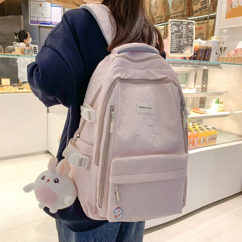 BACK TO SCHOOL  Waterproof Male Backpack Fashion High-capacity Travel Mochila Men High School Bookbag Girls Rucksack Laptop Bagpack - Deanwangkt