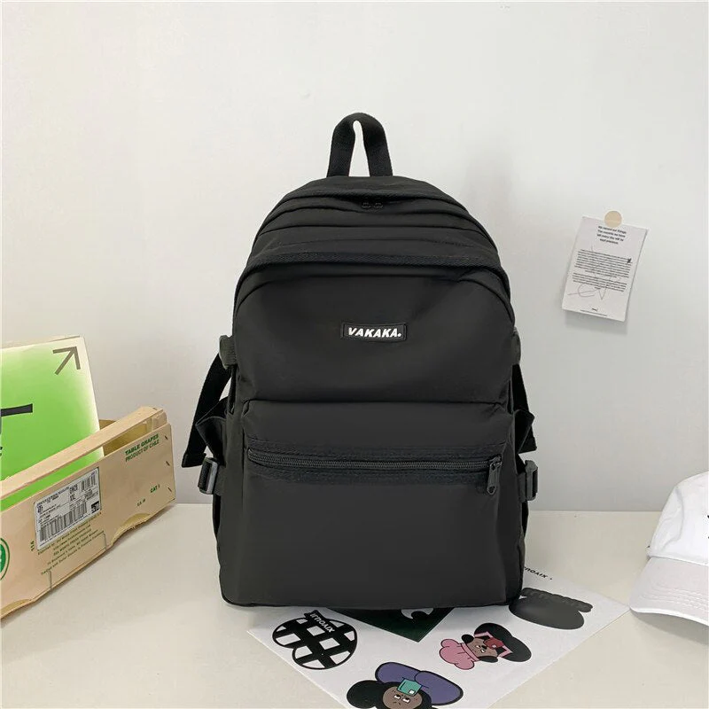 BACK TO COLLEGE   Fashion Women Backpack Teens Girls Bookbag School Bag High School Laptop Rucksack Black Knapsack Lovers Travel Mochila - Deanwangkt