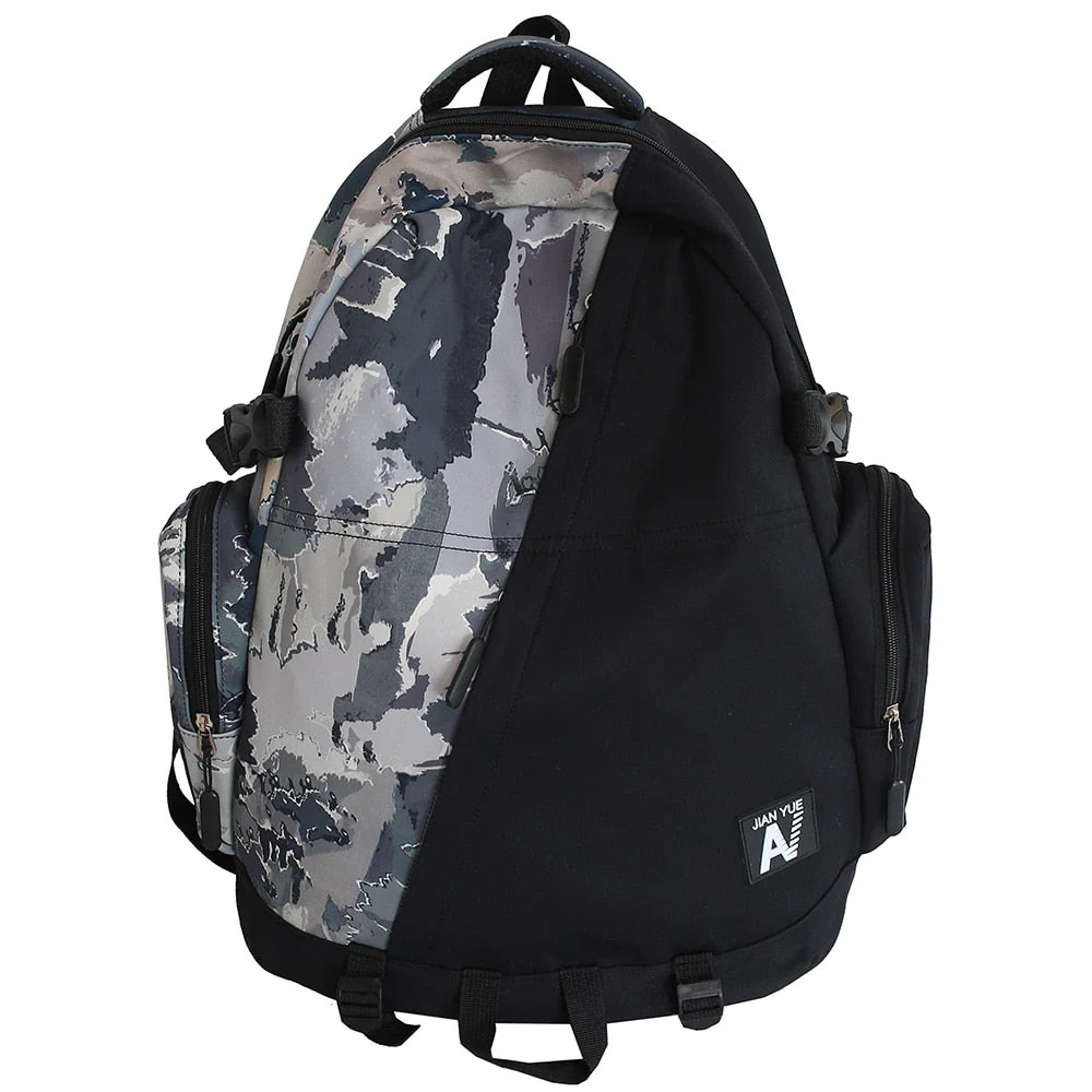 deanwangkt High Capacity Men Graffiti Backpack Camouflage Laptop Book Boy School Bag Female Fashion Women Cool Student Backpack Male Travel - Deanwangkt