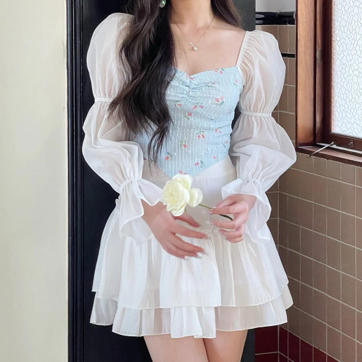 deanwangkt - Gateau Ruffled Skirt ~ HANDMADE - Deanwangkt