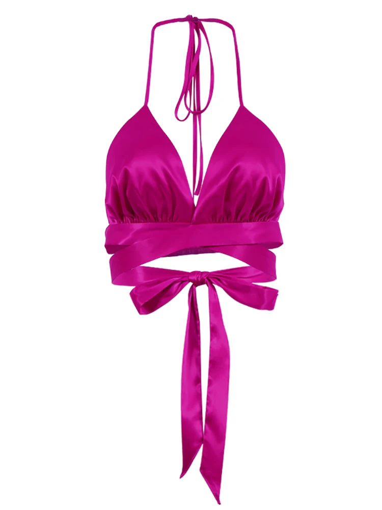 deanwangkt  Solid Ladies Pink Blazer Fashion Spring  Long Sleeve Oversized Women Blazer Coat Elegant Sashes Satin Jackets - Deanwangkt