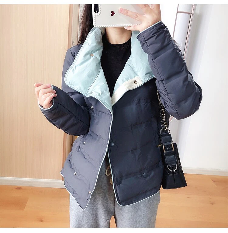 Black Friday Sales New Autumn Winter Women Ultra Light Short Down Coat 90% White Duck Down Jacket Female Puffer Parka Lady Warm Outwear - Deanwangkt