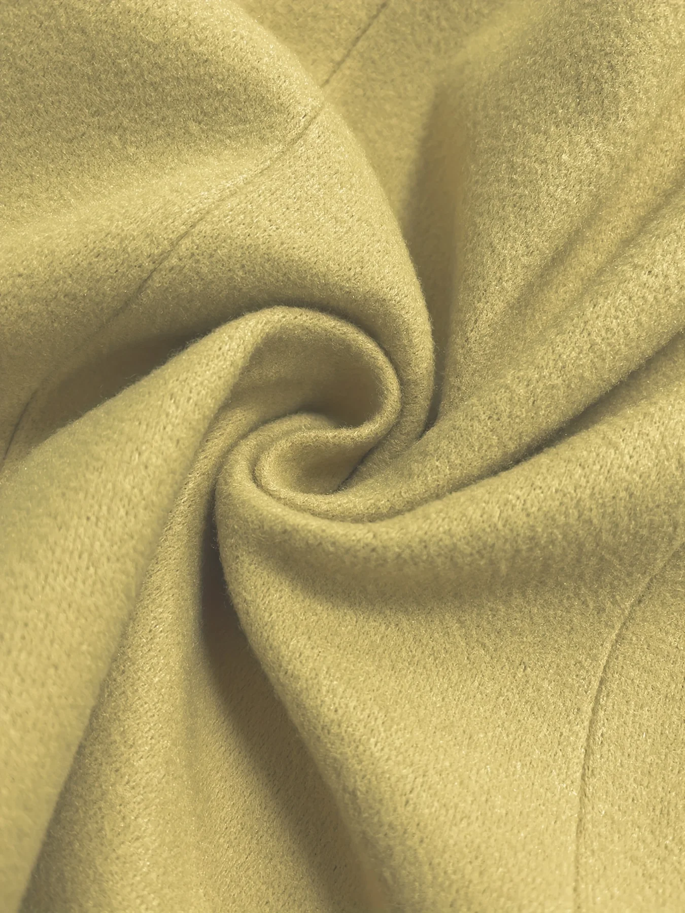 deanwangkt-1  Plus Size Elegant Coat, Women's Plus Solid Long Sleeve Double Breast Button Lapel Collar Woolen Longline Coat With Flap Pockets - Deanwangkt