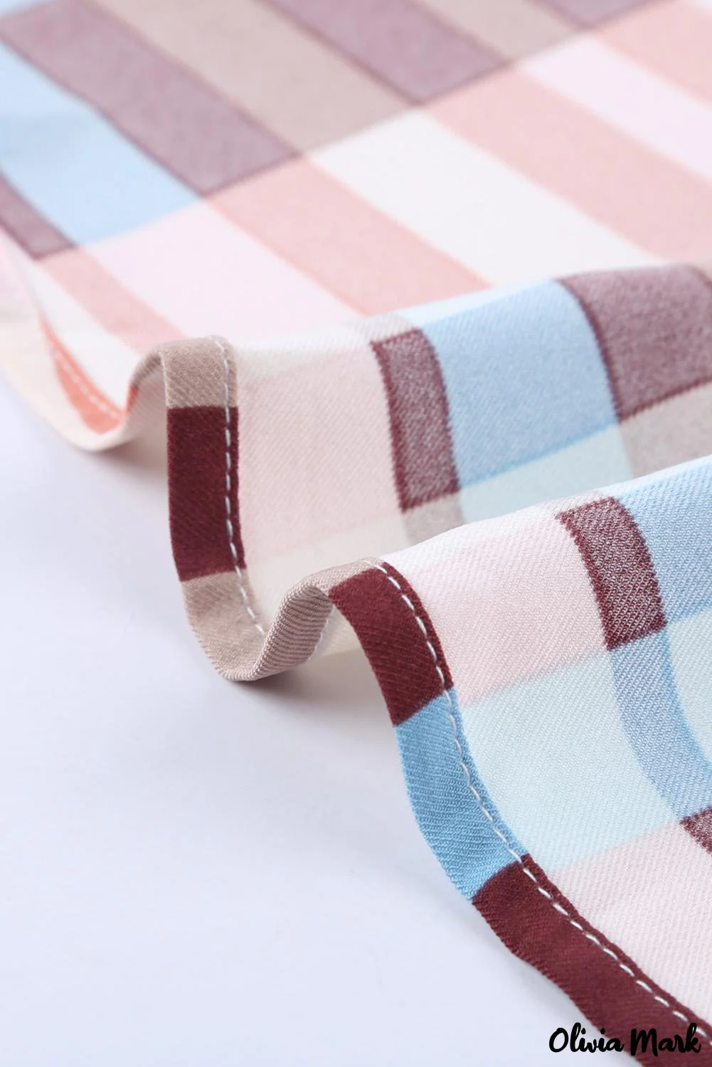 Deanwangkt - Multicolor Plaid Long Sleeve Pocket Shirt - Deanwangkt