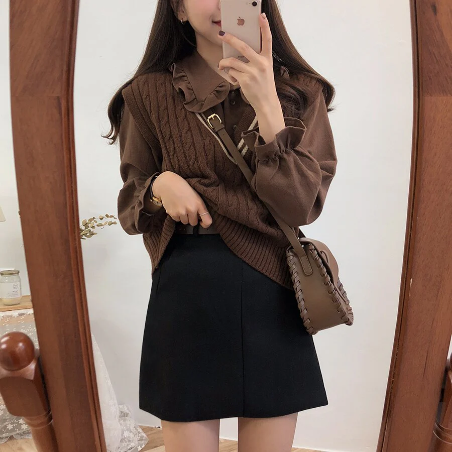 Christmas Gift Autumn  white shirt Summer femme Casual loose Women Long sleeve Girls Blouse New Women Blouses Tops Loose Female Blusas - Deanwangkt