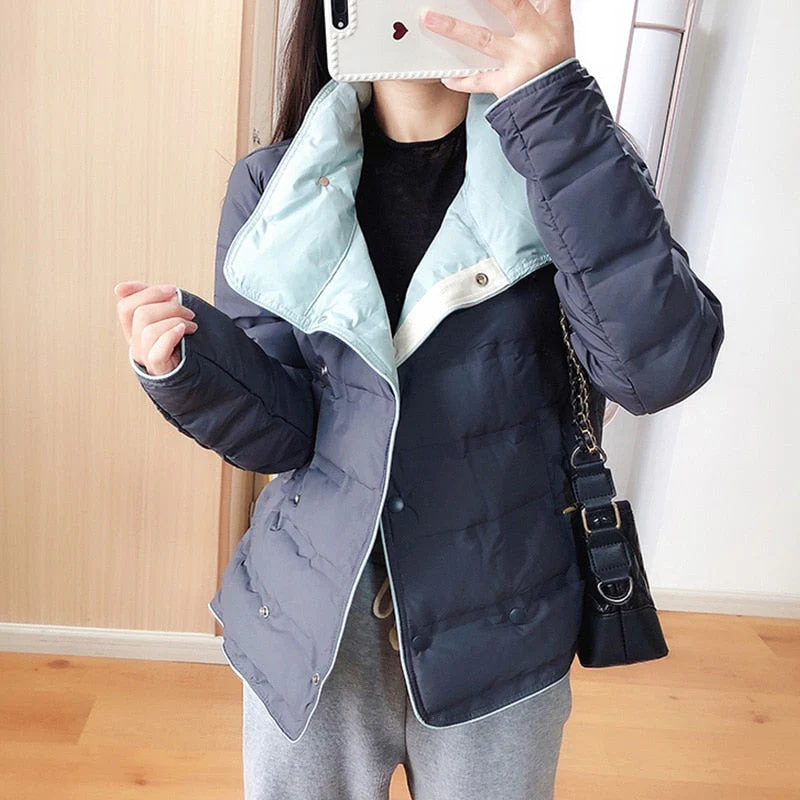 Black Friday Sales New Autumn Winter Women Ultra Light Short Down Coat 90% White Duck Down Jacket Female Puffer Parka Lady Warm Outwear - Deanwangkt