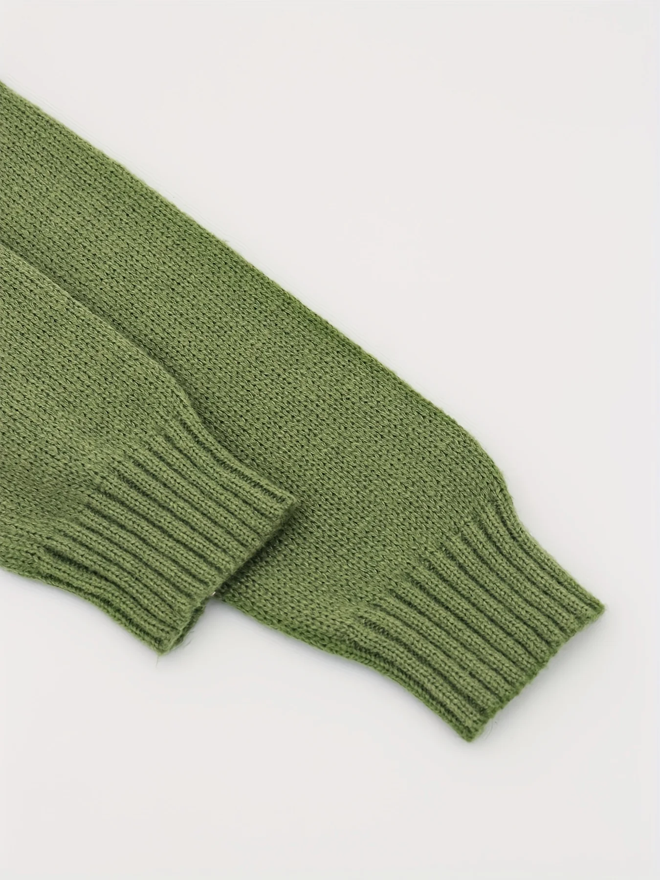 deanwangkt-1  Twist Pattern Turtle Neck Pullover Sweater, Casual Long Sleeve Sweater For Fall & Winter, Women's Clothing - Deanwangkt