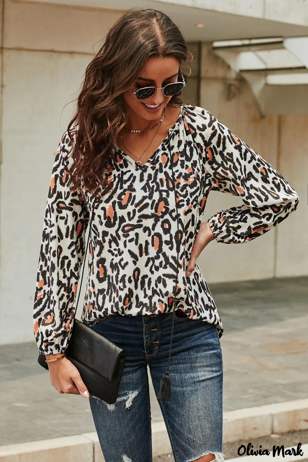 Deanwangkt - Multicolor Peasant Blouse With Floral Print - Deanwangkt