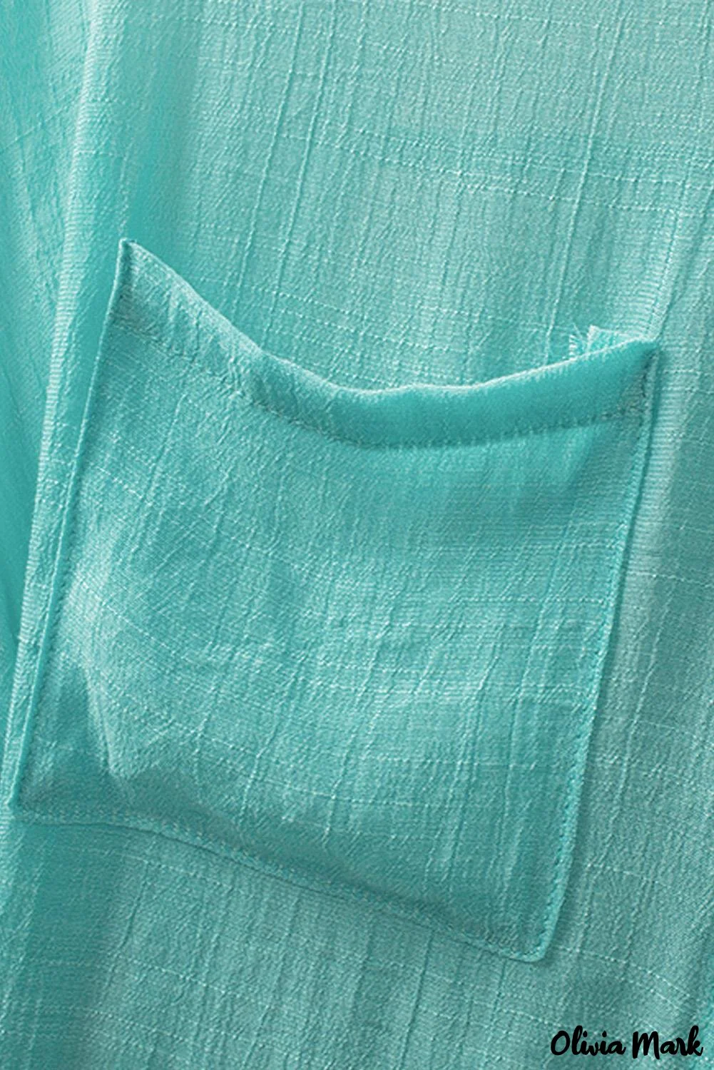 Deanwangkt - Red loose button-up long sleeve shirt with pocket - Deanwangkt