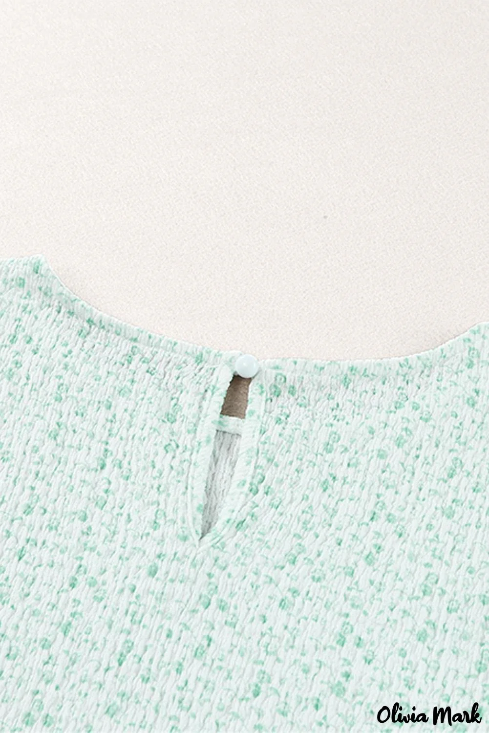 Deanwangkt - Black Floral Smocked Puff Sleeve Blouse - Deanwangkt