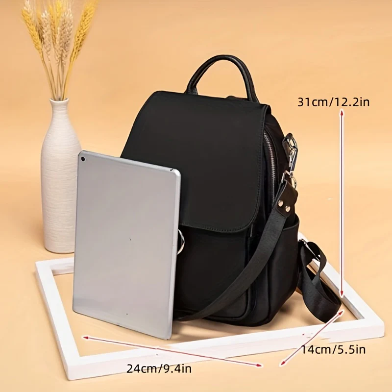 Oxford Female New Fashionable Joker Ms Backpack Backpack Packets Travel Large Capacity Computer Bag - Deanwangkt